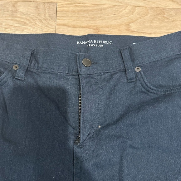 BANANA REPUBLIC - Men’s Slim Fit Traveler Pant Grey 32 x 32 - Picture 3 of 3